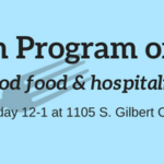 The Free Lunch Program is our November Community Partner