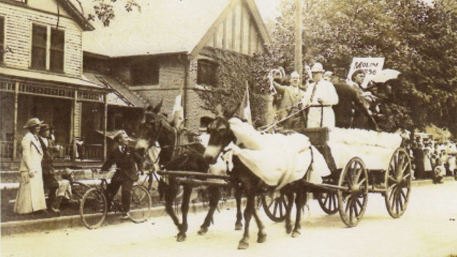 Labor Day Parade in early 1900s