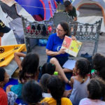 Outdoor classroom Mexican border