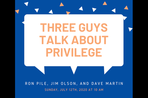 Three Guys Talk About Privilege Promo