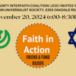 Johnson County Interfaith Coalition Friend and Fundraiser